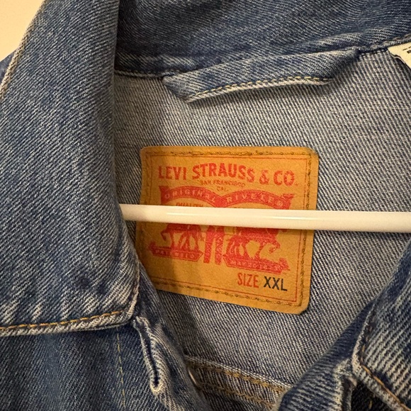 Levi's Classic Blue Denim Jacket men’s size 2XL xxl - Picture 4 of 8